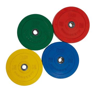 Garage Gym Olympic Bumper Plate - 20mm Thick Central Ring