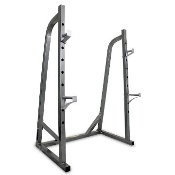 Iron Power Half Squat Rack With Spotters