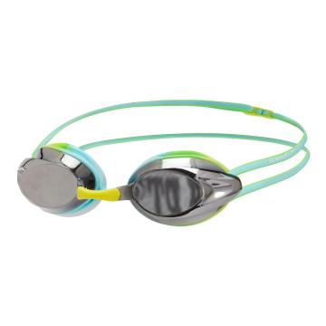 Speedo Junior Opal Mirror Goggles - Green / Lemon
