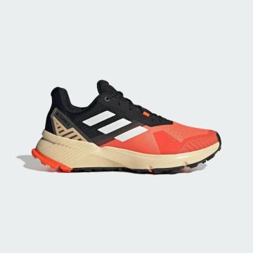 Adidas Men's Terrex Soulstride Trail Shoes - Orange / White / Black