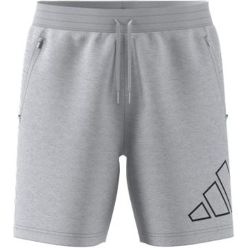 Adidas Men's Icons 3Bar Training Shorts - Light Solid Grey