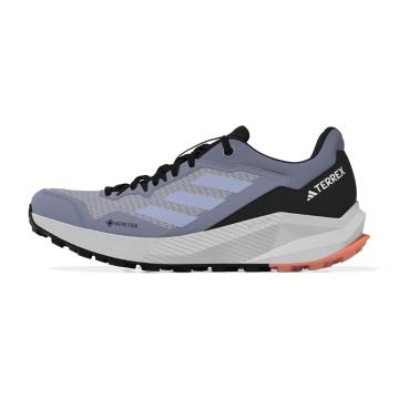 Adidas Women's Terrex Trailrider GTX Shoes - Silver Violet / Blue Dawn / Coral