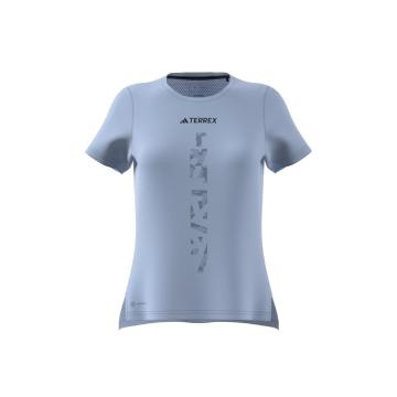 Adidas Women's Terrex Trail T-Shirt - Blue Dawn