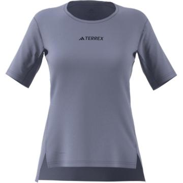 Adidas Women's Terrex MT T-Shirt - Silver Violet