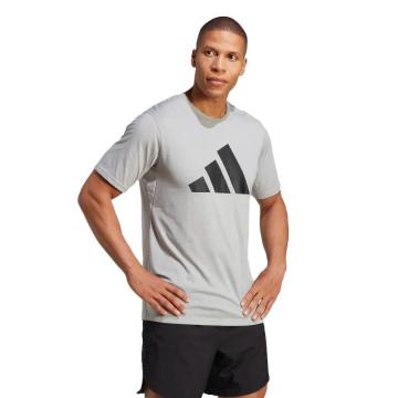 Adidas Men's Train T Shirt - Medium Grey