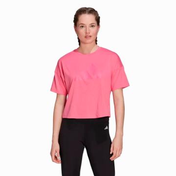Adidas Women's Trainicons 3 Bar Logo T-Shirt 2.0 - Pullmag