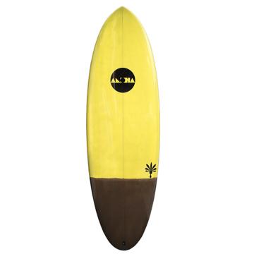 Aloha Hamster XF Tint FCSII Yellow Surfboard 5'6"