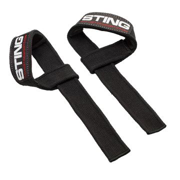 Sting HD Lifting Straps (Pair) - Black