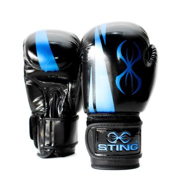 Sting ArmaPro Boxing Gloves - Black Blue