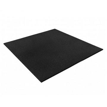 VersaFit Home Rubber Gym Floor Tile 1x1m Black