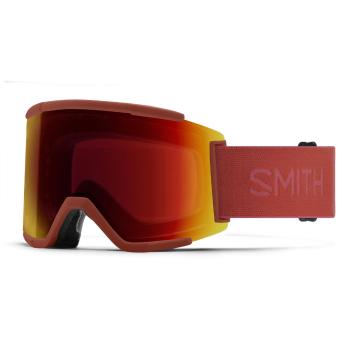 Smith Squad XL Snow Goggles - Clay Red, CP Sun Red Mirror