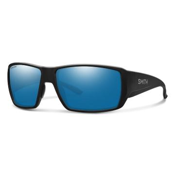 Smith Guide's Choice Men's Sunglasses - Matte Black / Cp Polar Blue
