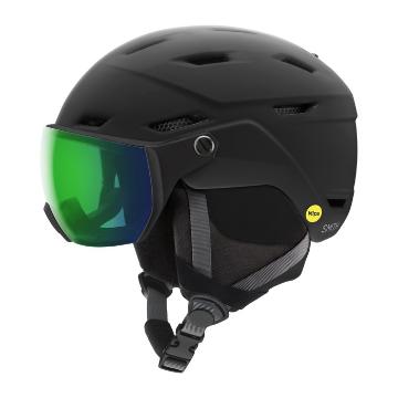 Smith Survey Visor MIPS Helmet -  Matte Black Chromapop