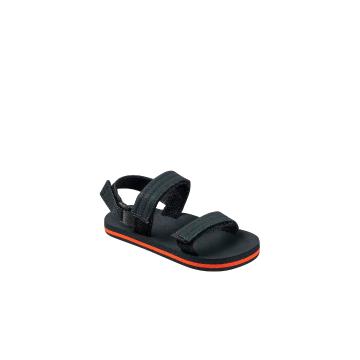 Reef Little Ahi Convertible Sandals - Grey / Orange