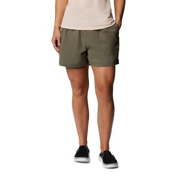 Columbia Clothing Women's Uptown Crest Shorts - Stone / Green
