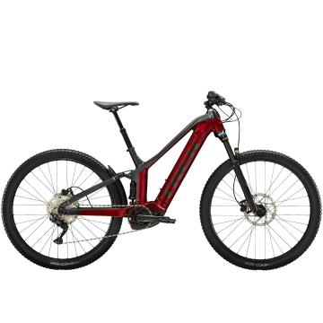 Trek Powerfly FS 4 E-Bike - Crimson / Lithium Grey