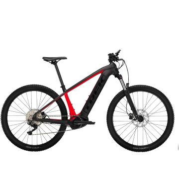 Trek 2023 Powerfly 4 Gen 4 E-Bike - Matte Black / Gloss Red