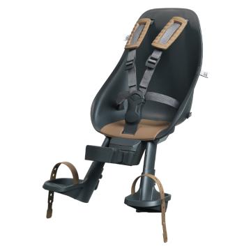 Urban iki Front Child Seat with Compact Adapter -  Bincho Black / Kurumi Brown