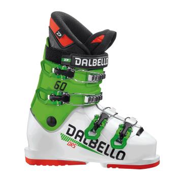 Dalbello 2021 DRS 60 Junior Ski Boots - White/Race Green