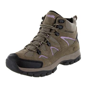 Northside Women's Snohomish Mid Waterproof Hiking Boots - Tan / Periwinkle