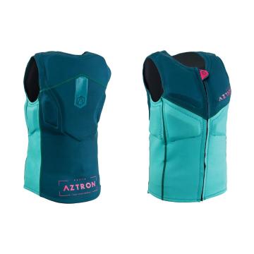 Aztron 2022 Women's Neoprene Safety Vest - Aqua
