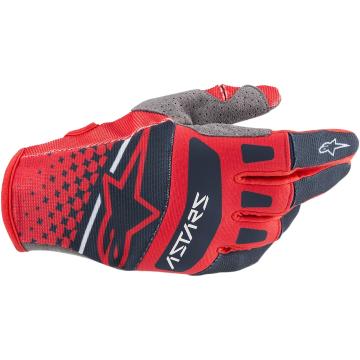 Alpinestars Techstar Gloves - Red/Navy - Red/Navy