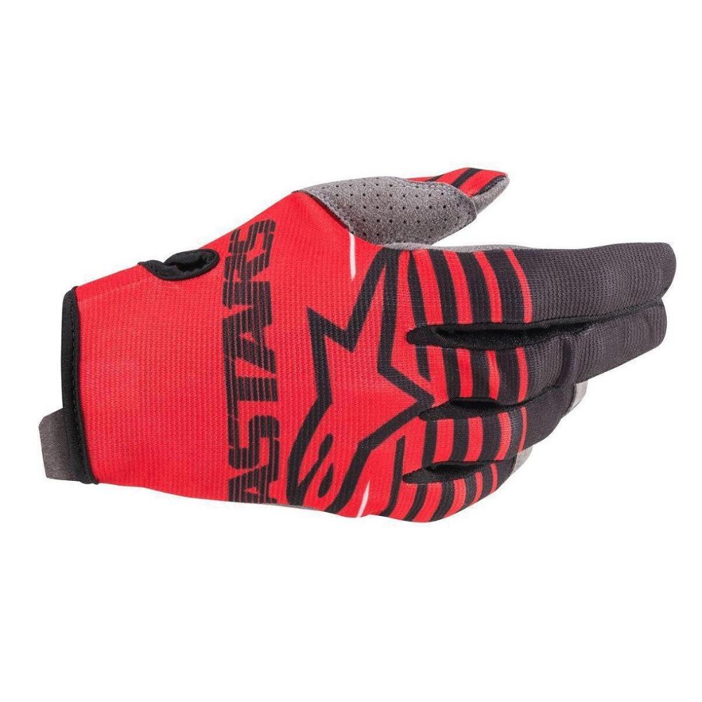 Radar Gloves - Bright Red/Black