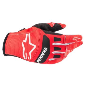 Alpinestars Techstar Gloves - Bright Red/Black