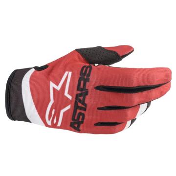 Alpinestars Radar Gloves - Red Matt/Blue Neon