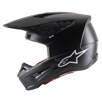 Alpinestars S-M5 Solid Helmet - Black - Black