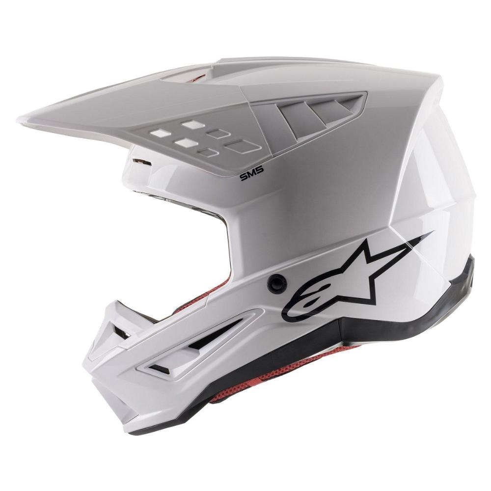 S-M5 Solid Helmet - White