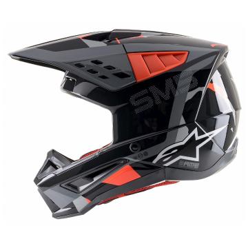 Alpinestars S-M5 Rover Helmet - Anth/Red Fluro/Grey Camo - Anth/Red Fluro/Grey Camo