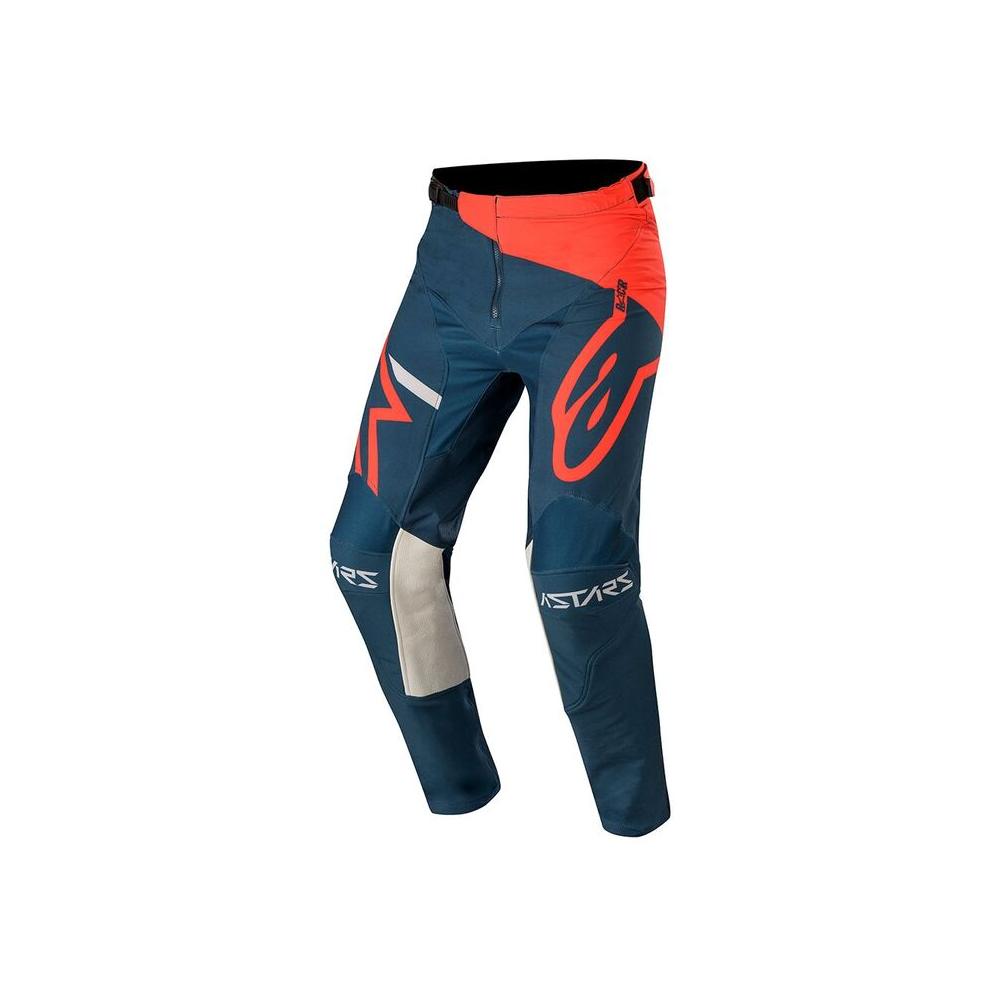 Racer Tech Compass Pants - Bright Red/Navy