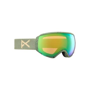 Anon  Low-Brow WM1 MFI Goggles with Spare Lens - Hedge / Perceive Variable Green