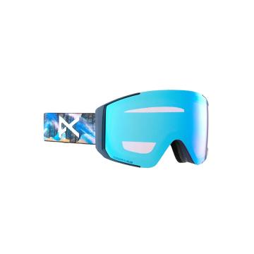 Anon  Low-Brow Sync Snow Goggles - Chet Malinow / Perceive Variable Blue