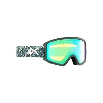 Anon  Low-Brow Tracker 2 Snow Goggles - Dinos / Amber Green