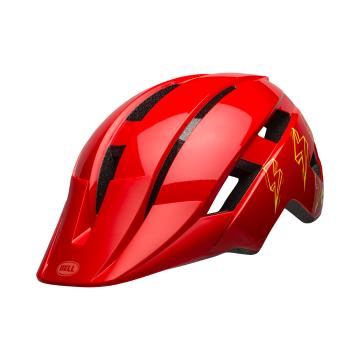 Bell Sidetrack 2 MIPS Helmets - Bolts Gloss Red
