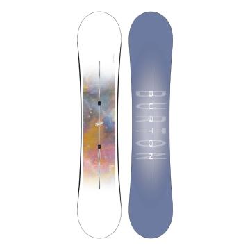 Burton Stylus Snowboard - White / Purple