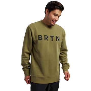 Burton Men's BRTN Crew - Martini Olive