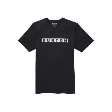Burton Men's Vault Short Sleeve T-Shirt - True Black / Stout White Marl
