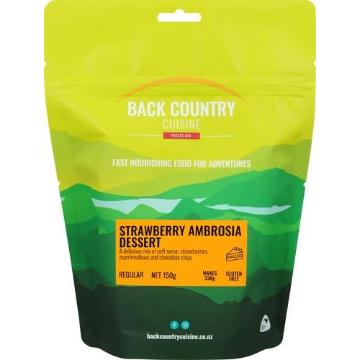 Back Country Cuisine 150gm - Regular - Strawberry Ambrosia 