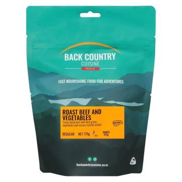 Back Country Cuisine Roast Beef and Vegetables 170gm - Regul