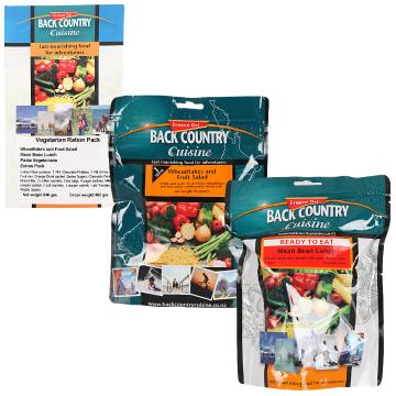 Back Country Cuisine Ration Pack - Vegetarian Ration Pack