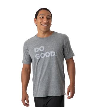 Cotopaxi Men's Do Good Organic T-Shirt - Heather Grey