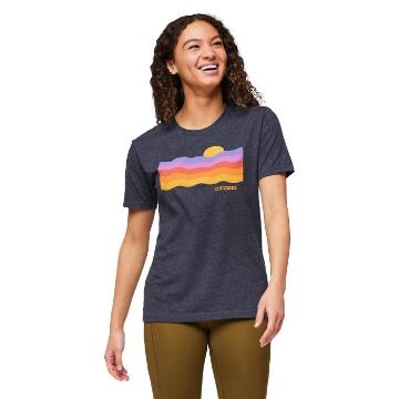 Cotopaxi Women's Disco Wave Organic T-Shirt - Graphite