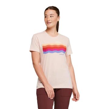 Cotopaxi Women's Disco Wave Organic T-Shirt - Sand