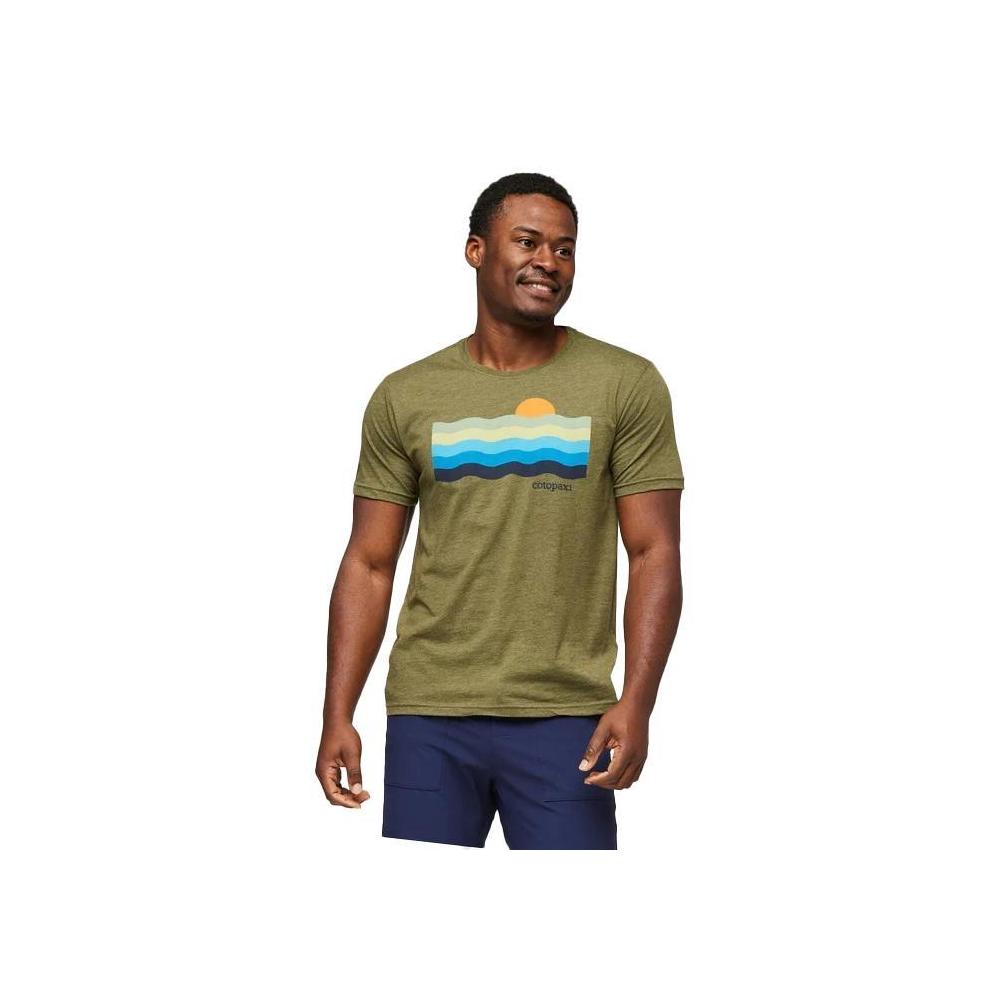 Men's Disco Wave Organic T-Shirt