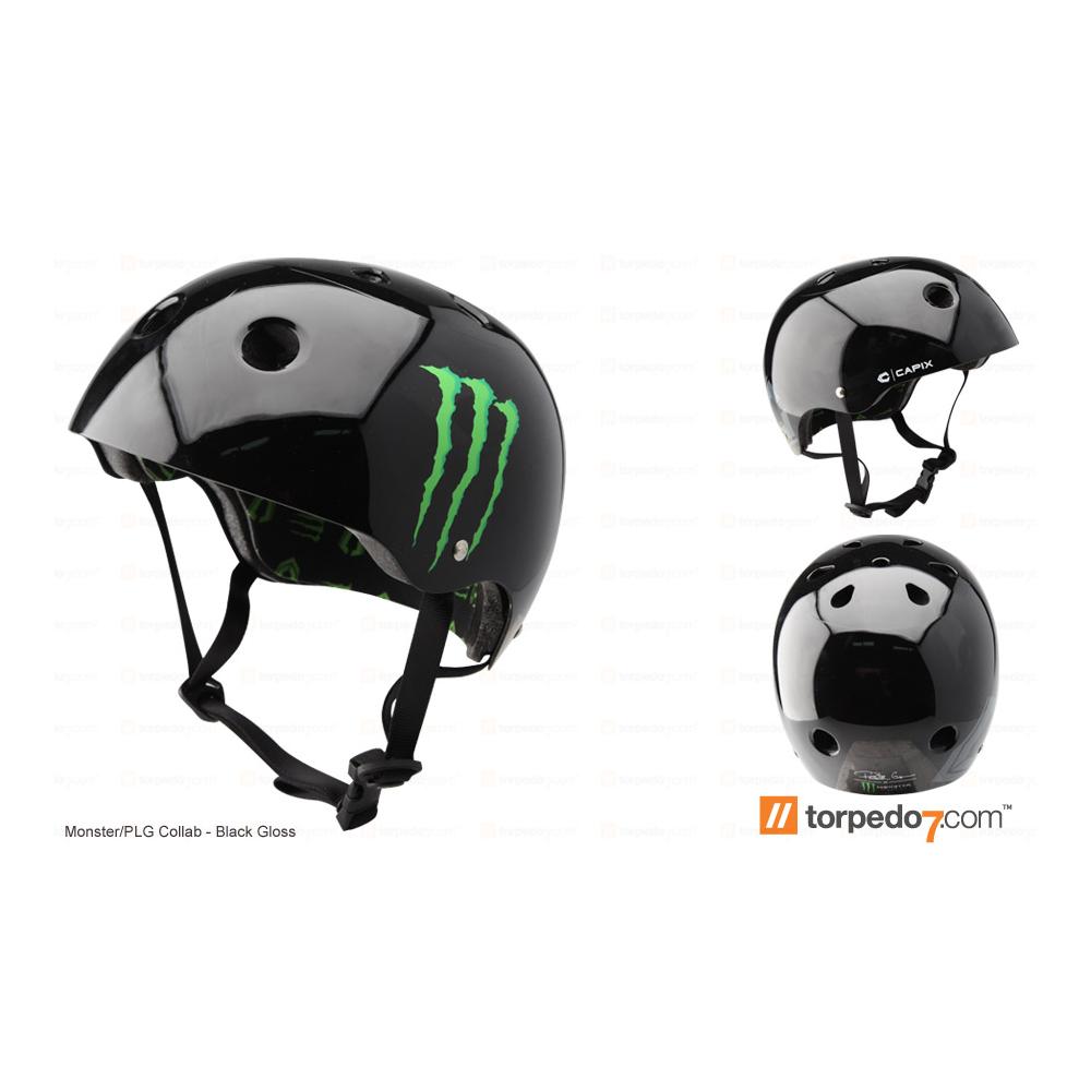 puree geur Altijd Capix Monster Energy Basher Helmet - Black Gloss | Torpedo7 NZ