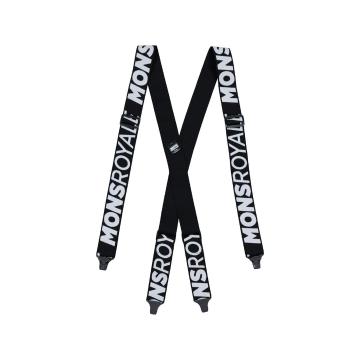 Mons Royale Afterbang Suspenders - Black/White