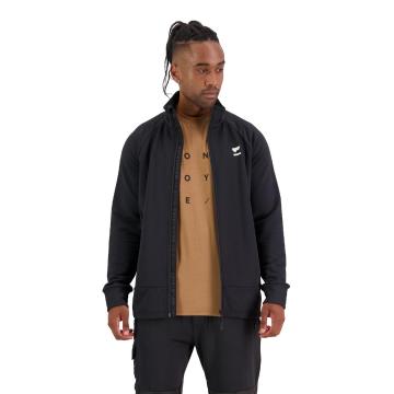 Mons Royale Men's Nevis Wool Fleece Jacket  - Black